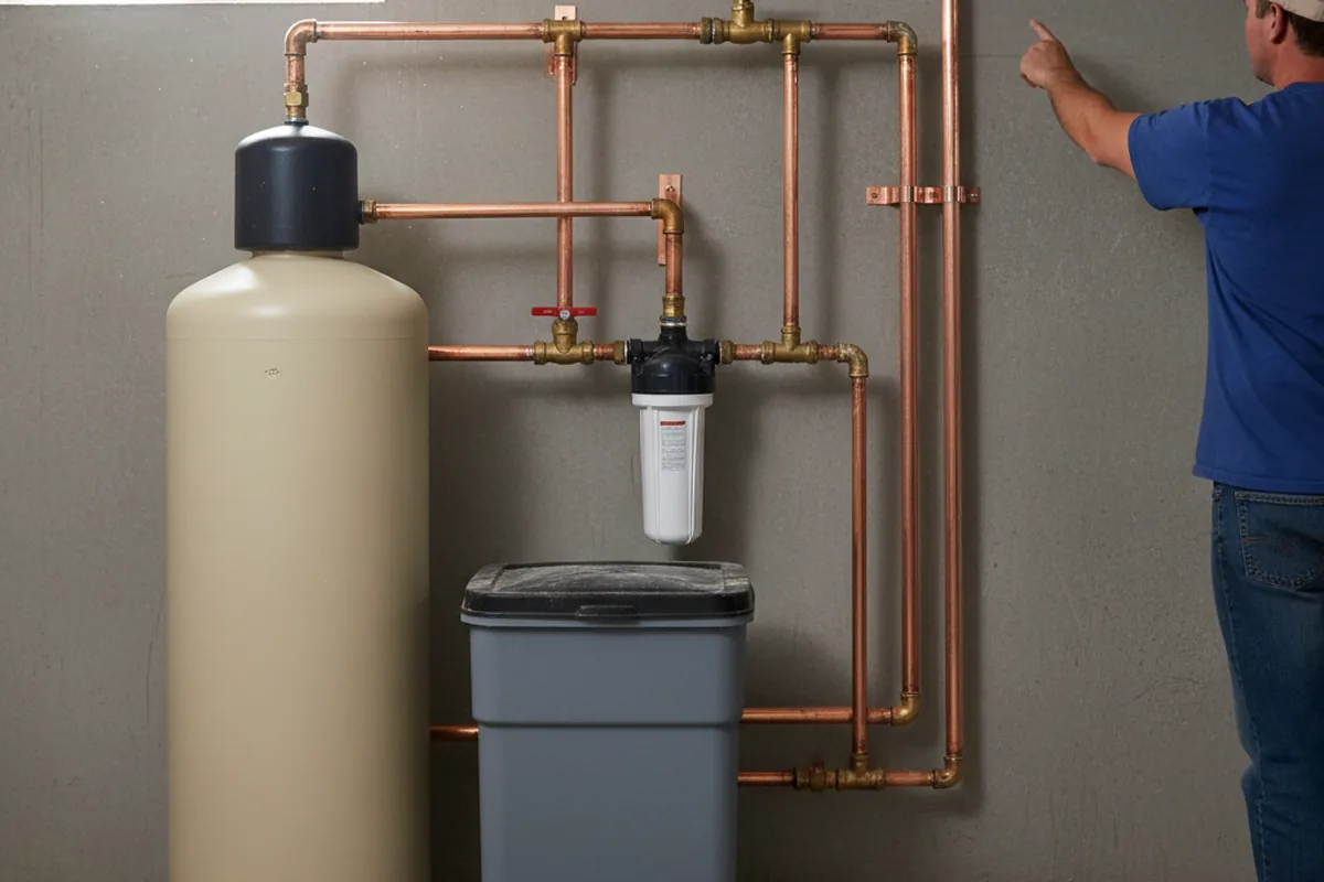 Whole-house water treatment system installed in Spiceland